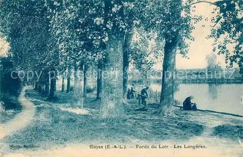 AK / Ansichtskarte Cloyes sur le Loir Bords du Loir les Longeres Kat. Cloyes sur le Loir