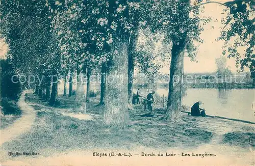 AK / Ansichtskarte Cloyes sur le Loir Bords du Loir les Longeres Kat. Cloyes sur le Loir