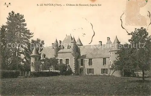 AK / Ansichtskarte Le Noyer Cher Chateau de Boucard Kat. Le Noyer