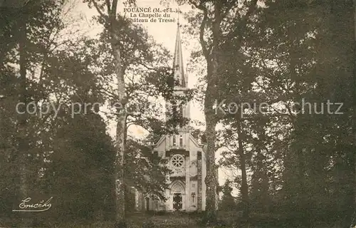 AK / Ansichtskarte Pouance La Chapelle du Chateau de Tresse Kat. Pouance