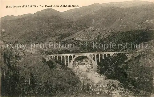 AK / Ansichtskarte Alais Le Pont des Abarines Kat. Ales