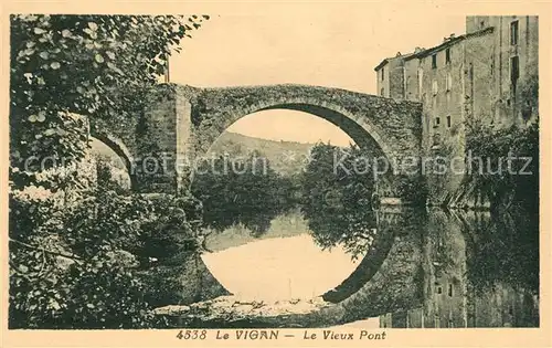AK / Ansichtskarte Le Vigan Gard Le Vieux Pont Kat. Le Vigan