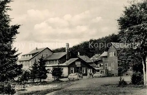 AK / Ansichtskarte Hoherodskopf Berggasthof Kat. Schotten