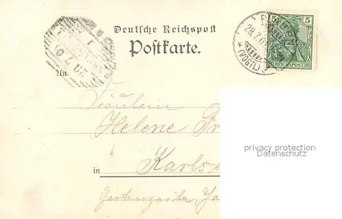 AK / Ansichtskarte Plauen Vogtland Hochwasser 1901 Kat. Plauen