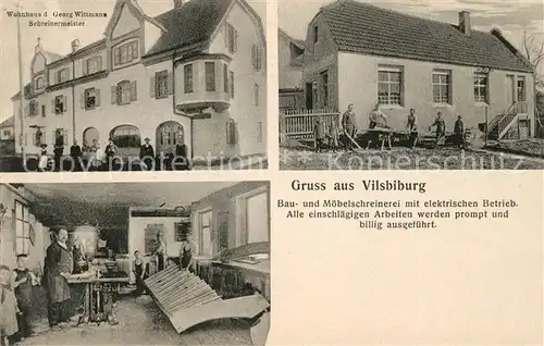 AK / Ansichtskarte Vilsbiburg Moebelschreinerei Georg Wittmann Kat. Vilsbiburg