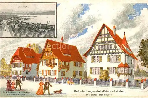 AK / Ansichtskarte Langenstein Eigeltingen Kolonie Panorama Friedrichshafen Kat. Eigeltingen