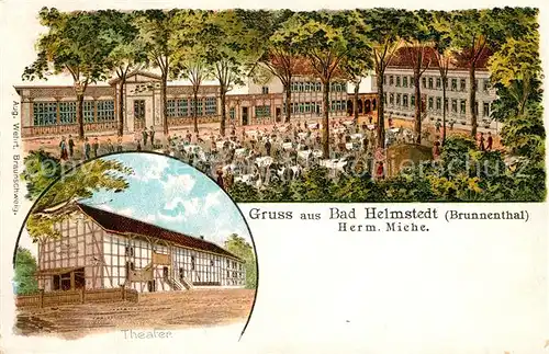 AK / Ansichtskarte Helmstedt Theater Hermann Miehe Kat. Helmstedt