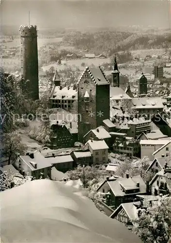 AK / Ansichtskarte Ravensburg Wuerttemberg Winterpanorama Kat. Ravensburg