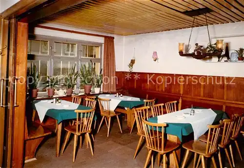 AK / Ansichtskarte Wangen Allgaeu Gaststube Gasthaus Kat. Wangen im Allgaeu