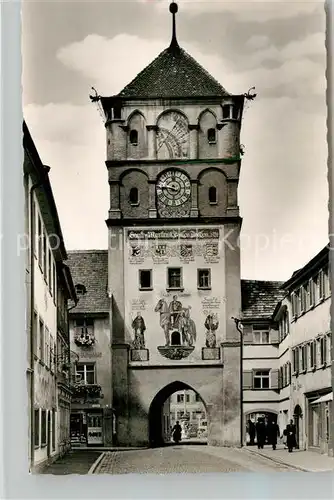 AK / Ansichtskarte Wangen Allgaeu Martinstor Kat. Wangen im Allgaeu