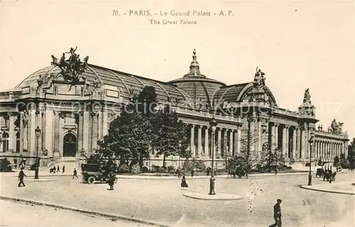 AK / Ansichtskarte Paris Grand Palais  Kat. Paris