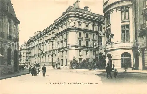 AK / Ansichtskarte Paris Hotel des Postes Kat. Paris