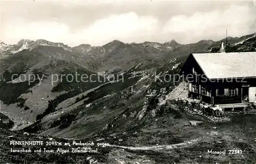 AK / Ansichtskarte Penkenhuette Lanersbach Tuxer Alpen  Kat. Mayrhofen Zillertal