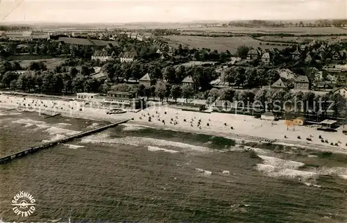 AK / Ansichtskarte Eckernfoerde Fliegeraufnahme Kat. Eckernfoerde