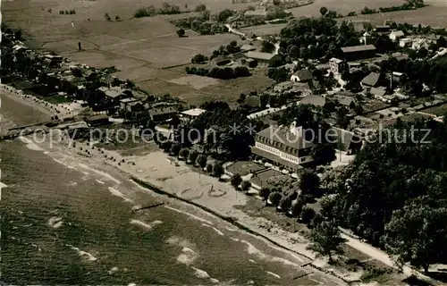 AK / Ansichtskarte Haffkrug Ostseebad Fliegeraufnahme Kat. Scharbeutz