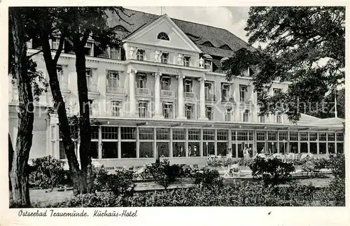 AK / Ansichtskarte Travemuende Ostseebad Kurhaus Hotel  Kat. Luebeck