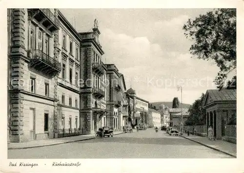 AK / Ansichtskarte Bad Kissingen Kurhausstrasse Kupfertiefdruck Kat. Bad Kissingen