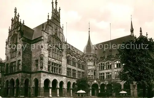 AK / Ansichtskarte Wiesbaden Lyzeum am Schlossplatz Kat. Wiesbaden