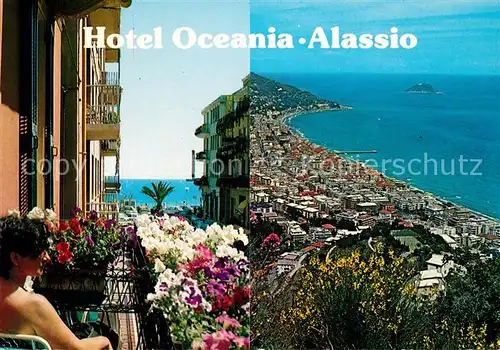 AK / Ansichtskarte Alassio Riviera dei Fiori Hotel Oceania Kat. 