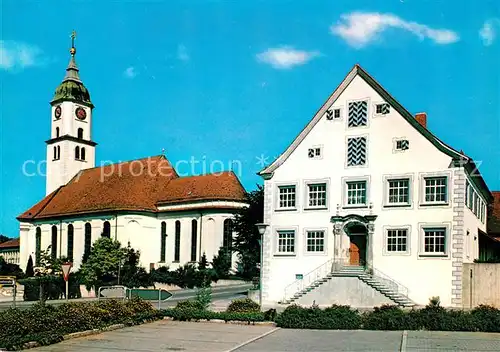 AK / Ansichtskarte Bad Wurzach Pfarrkirche St Verena Kat. Bad Wurzach