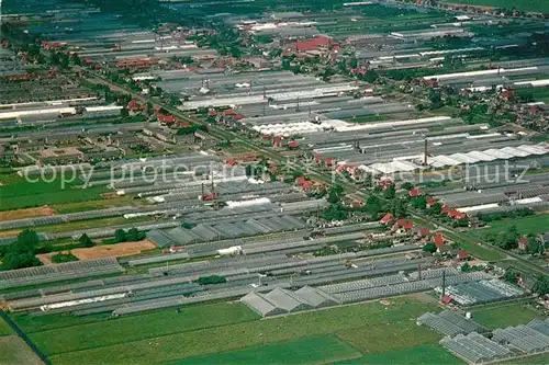 AK / Ansichtskarte Aalsmeer with the largest flower auction in the world Fliegeraufnahme Kat. Aalsmeer