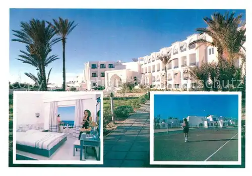 AK / Ansichtskarte Djerba Hotel Telemaque Zimmer Tennisplatz Kat. Djerba