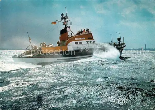 AK / Ansichtskarte Motorboote Seenotkreuzer Theodor Heuss Kat. Schiffe