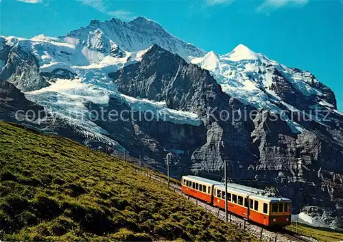 AK / Ansichtskarte Jungfraubahn Kleine Scheidegg Jungfraujoch Jungfrau Kat. Jungfrau