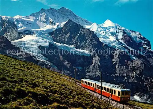 AK / Ansichtskarte Jungfraubahn Kleine Scheidegg Jungfraujoch Kat. Jungfrau