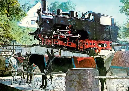 AK / Ansichtskarte Lokomotive Drachenfelszahnradbahn Esel Koenigswinter  Kat. Eisenbahn