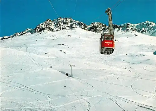 AK / Ansichtskarte Seilbahn Rothorn Lenzerheide Valbella Crappa grossa Skilift  Kat. Bahnen