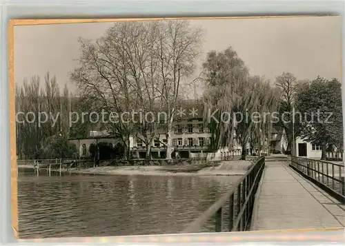 AK / Ansichtskarte Bodensee Region Hotel Frieden