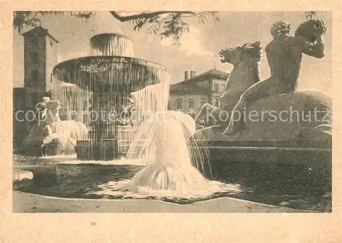 AK / Ansichtskarte Muenchen Wittelsbacher Brunnen Kat. Muenchen