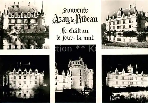 AK / Ansichtskarte Azay le Rideau Facades Chateau Kat. Azay le Rideau