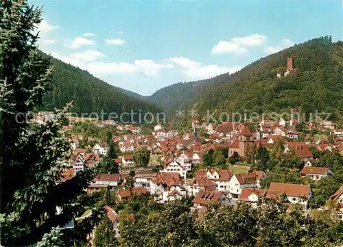 AK / Ansichtskarte Bad Liebenzell Stadtpanorama Kurort im Schwarzwald Kat. Bad Liebenzell