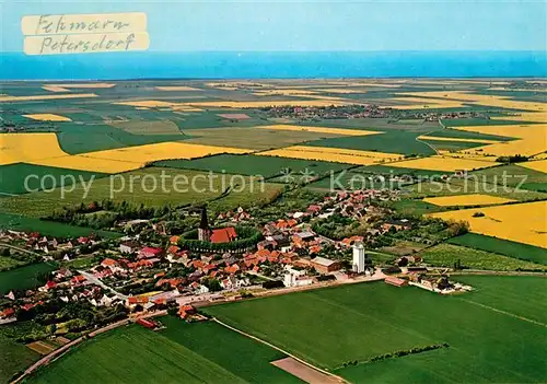 AK / Ansichtskarte Petersdorf Fehmarn Fliegeraufnahme