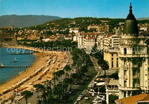 AK / Ansichtskarte Cannes Alpes Maritimes La Promenade de La Croisette Vue generale Kat. Cannes