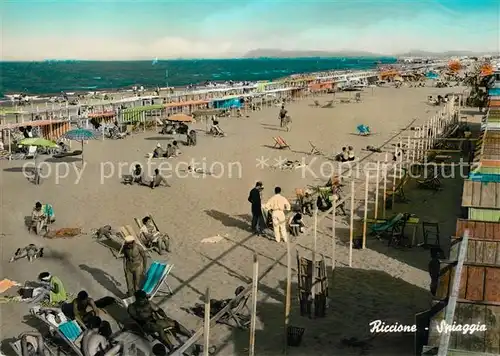 AK / Ansichtskarte Riccione Spiaggia