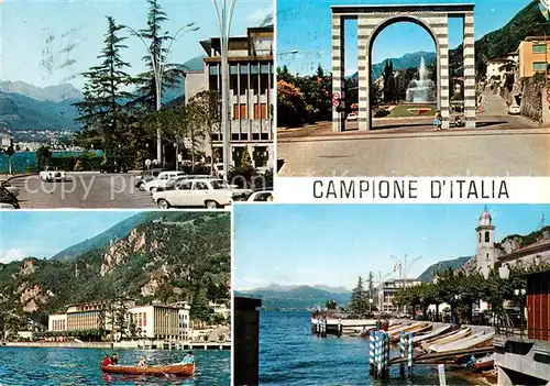 AK / Ansichtskarte Campione d Italia Teilansichten