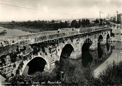 AK / Ansichtskarte Rimini Ponte di Tiberio sul Marecchia Kat. Rimini