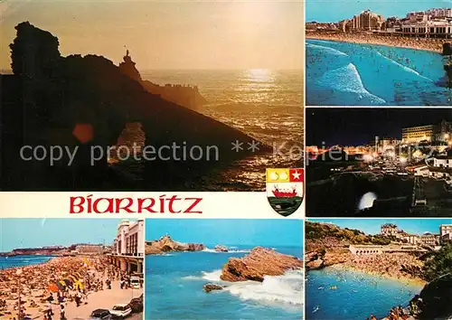 AK / Ansichtskarte Biarritz Pyrenees Atlantiques Teilansichten Kat. Biarritz