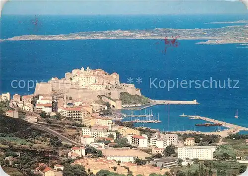 AK / Ansichtskarte Calvi La citadelle selefe sur promontoire extreme pointe dune immense rade Kat. Calvi