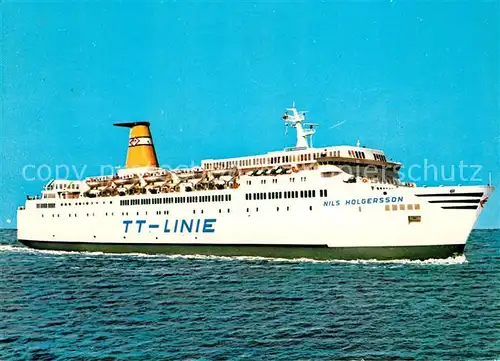 AK / Ansichtskarte Schiffe Ships Navires M S Nils Holgersson TT Linie 