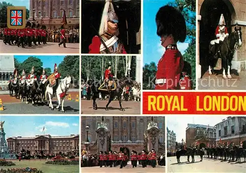 AK / Ansichtskarte Leibgarde Wache London Queen Elizabeth II.  Kat. Polizei