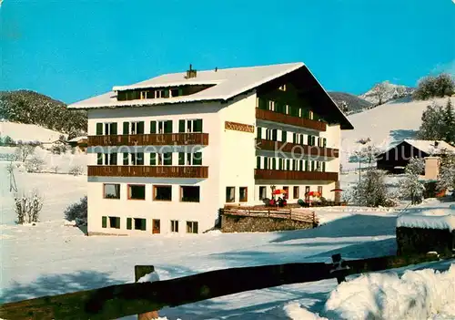 AK / Ansichtskarte Kastelruth Suedtirol Hotel Sonnenhof Kat. Salten Schlern