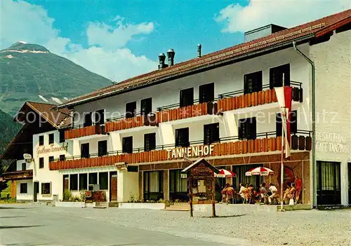 AK / Ansichtskarte Steeg Tirol Hotel Pension Tannenhof Cafe Restaurant Kat. Steeg Lechtal