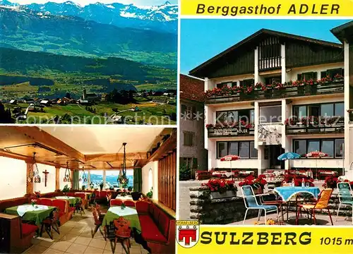 AK / Ansichtskarte Sulzberg Vorarlberg Berggasthof Adler Kat. Sulzberg