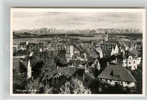 AK / Ansichtskarte Wangen Allgaeu Panorama Kat. Wangen im Allgaeu