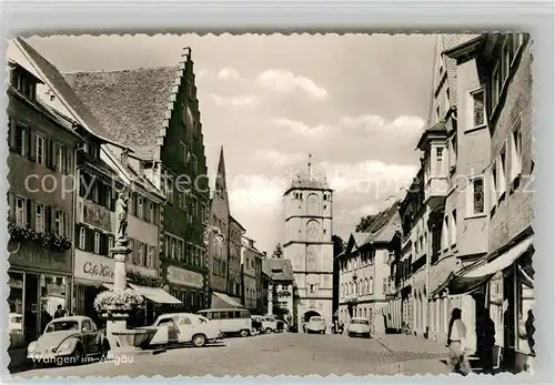 AK / Ansichtskarte Wangen Allgaeu Ravensburger Tor Kat. Wangen im Allgaeu