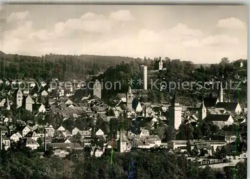 AK / Ansichtskarte Ravensburg Wuerttemberg Panorama mit Mehlsack Kat. Ravensburg